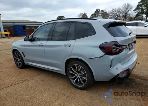 2022 BMW X3 Sdrive30I z USA, uszkodzony, nr VIN WBX47DP02NN153826